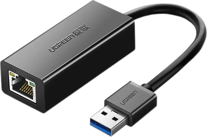 Ugreen CR111 USB 3.0 Gigabit network adapter to RJ45 (black) - 1 piece