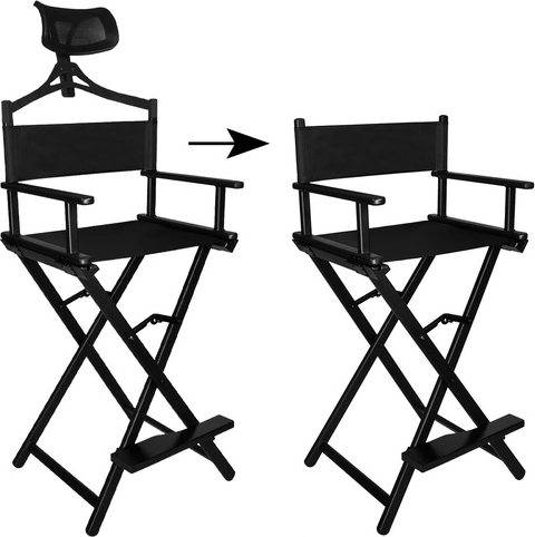 Aliuminis grimavimo krėslas su galvos atlošu