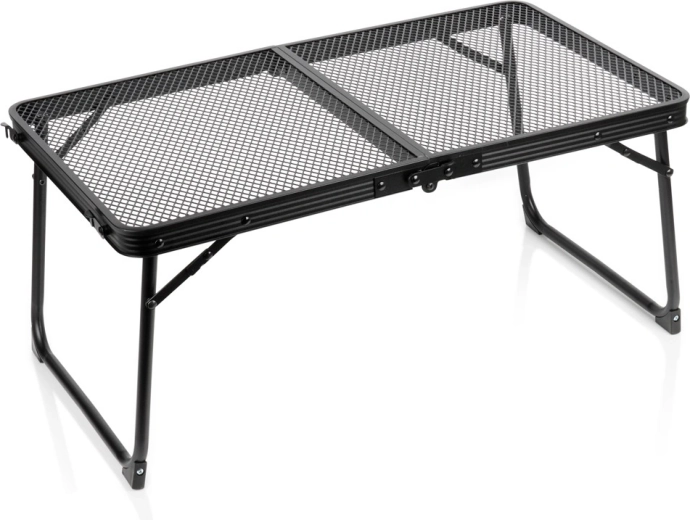 Vilde folding camping table black 70 × 40 × 31.5 cm