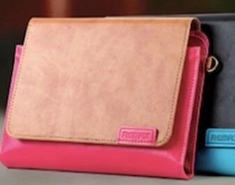 Rožinis odinis dėklas „Remax“ skirtas iPad Mini (Retina)
