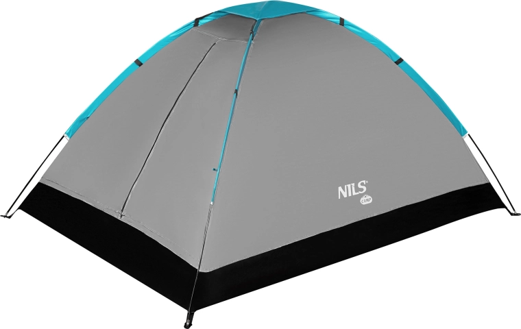 Turistinis 2 asmenų palapinė NILS CAMP NC3021 pilka