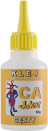 Joker tiršti cianoakrilatiniai klijai 50 g