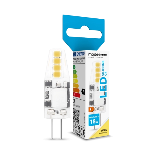 Modee LED lemputė G4 1,8 W 12 V šilta balta