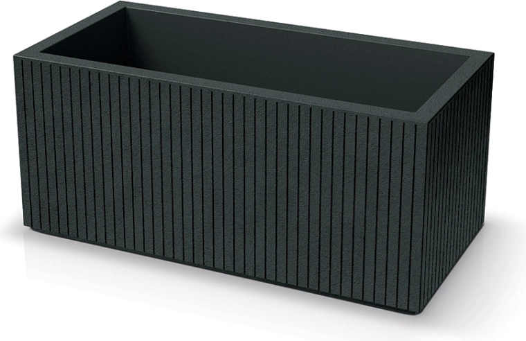 Flower Pot CORO CASE 80 cm Dark Gray
