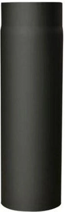 Flue pipe with opening 150 × 250 mm, steel 1.5 mm, black