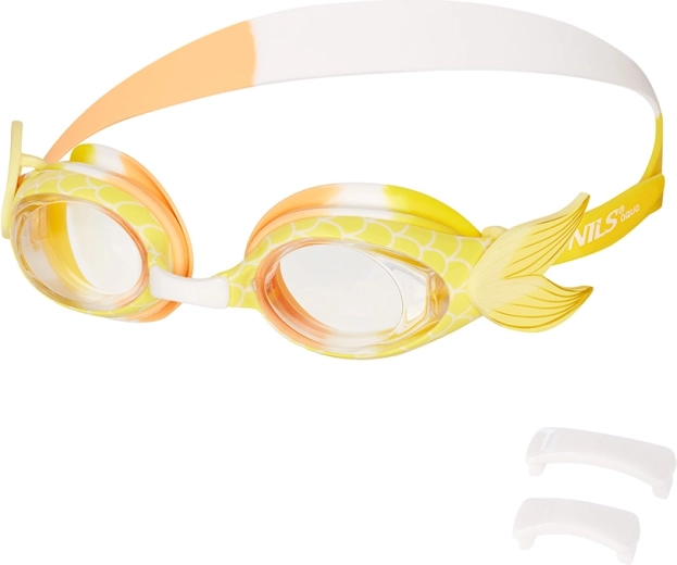 NILS Aqua Kids’ Swimming Goggles Yellow
