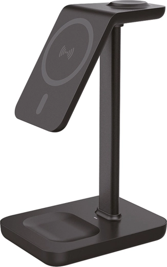 Solight desktop wireless charger 3 in 1, Qi2 compatible with MagSafe