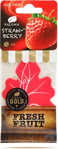 Paloma Gold Fresh Fruit Strawberry kabantis oro gaiviklis automobiliui