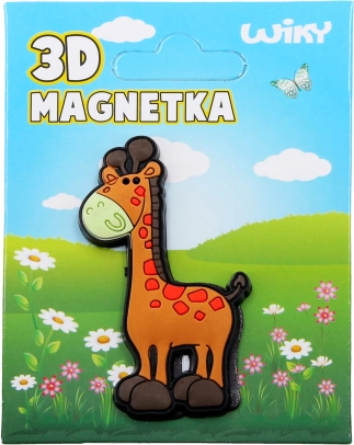 Magnetas 3D žirafa 7 cm