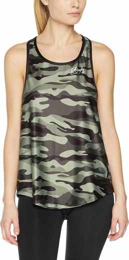 Moteriški sportiniai marškinėliai be rankovių Anarchy Apparel Tank Top Commando – XL