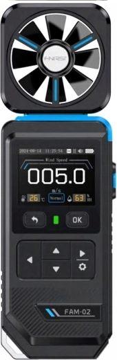 FNIRSI Digital Anemometer FAM-02