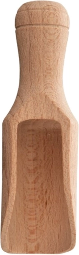 Wooden spice scoop 9 cm