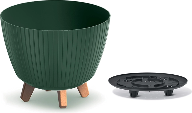 Lamia Flower Pot dark green 28.8 cm