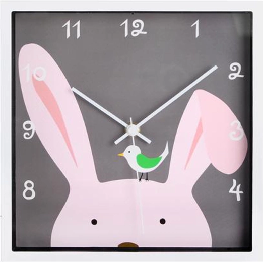 Toro Children’s Wall Clock 24 × 24 cm – dog or rabbit