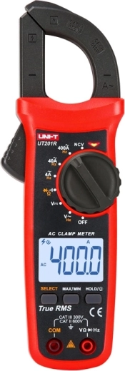 Uni-T UT201R Clamp Multimeter (True RMS)