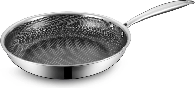Maestro profesionali nerūdijančio plieno keptuvė su korėtu (honeycomb) paviršiumi 28 cm