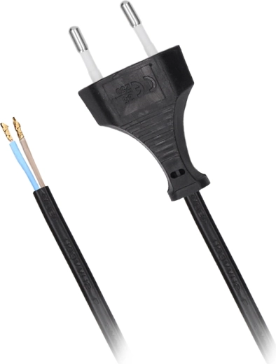 Solight flex cord 2 m black