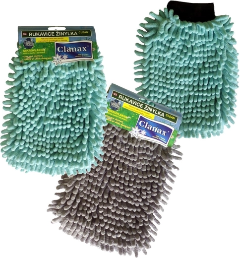 CLEAN chenille cleaning glove – assorted colors