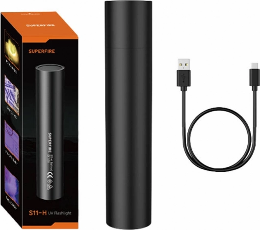 UV žibintuvėlis Superfire S11-H