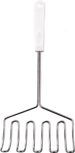 Perforuotas samtis knedlikams iš nerūdijančio plieno su plastikine rankena 33,5 × 16 cm