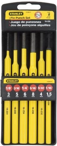 STANLEY Punch Set 6 pcs