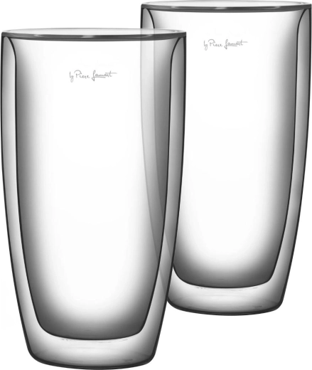 Lamart dvigubų sienelių termo stiklinių rinkinys „Café latté“, 380 ml, 2 vnt.