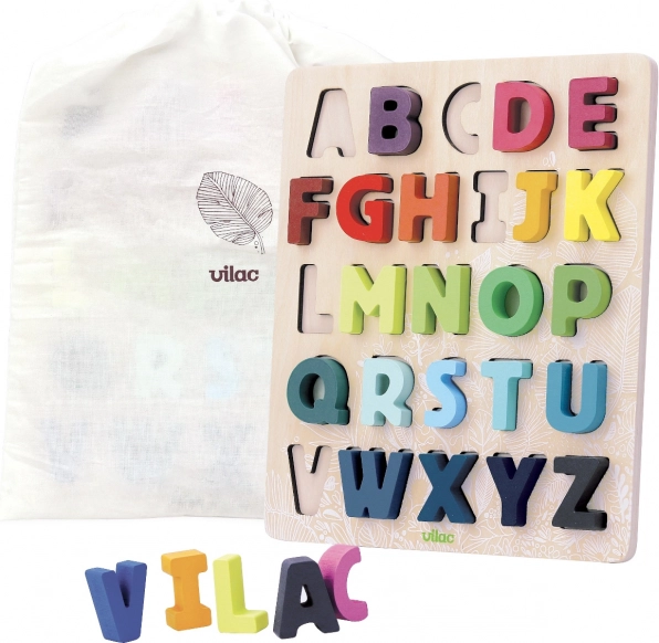 Įdedamas dėlionės rinkinys Abėcėlė