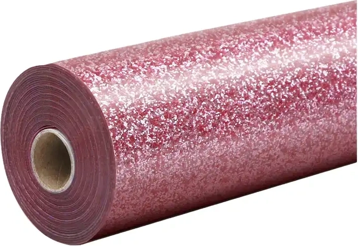 HTVRONT glitter heat transfer vinyl 30.5 × 90 cm pink