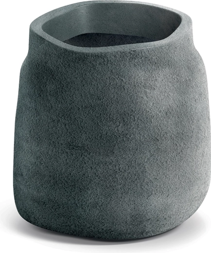 Plastic flower pot 38 cm graphite Boge