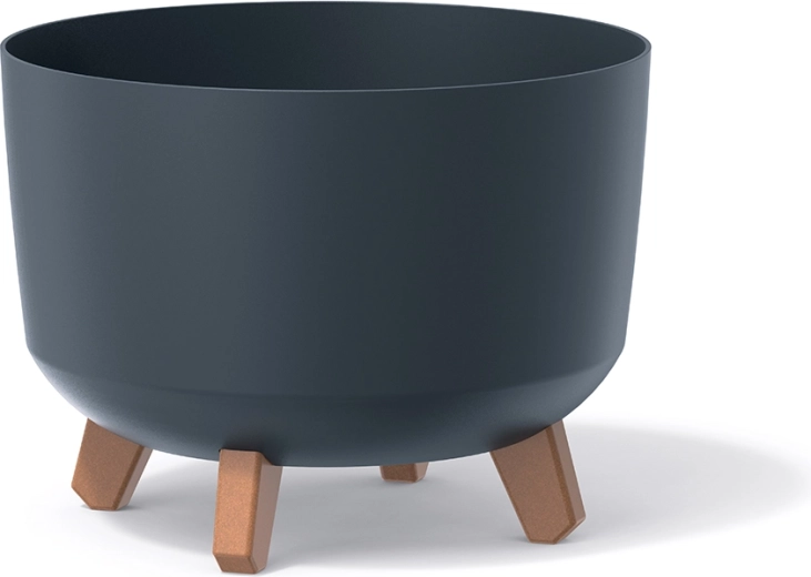 Gracia Standard Planter with Legs 39 cm Anthracite