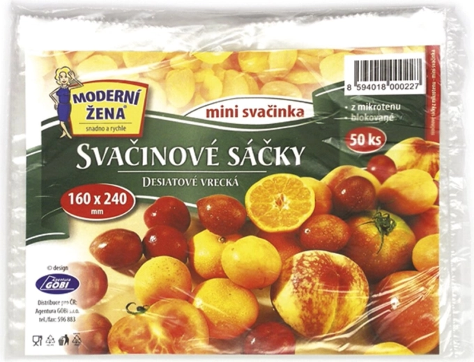 Snack Bags 16 × 24 cm, 50 pcs