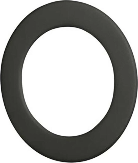 Smoke Rosette 145 mm, steel 1.0 mm, black