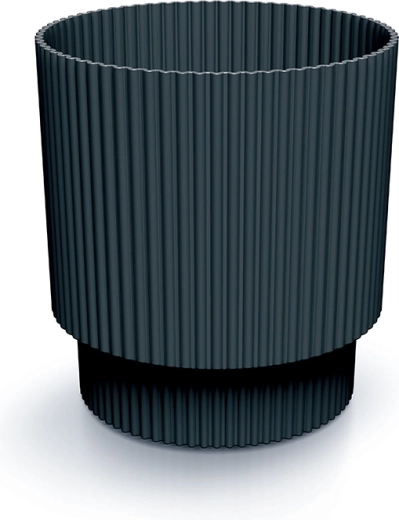 Milly Round Planter anthracite 14.6 cm