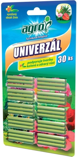 Universalios trąšų lazdelės AGRO, 30 vnt.