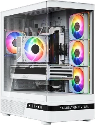 Modecom Volcano AQ200 ARGB midi tower case white
