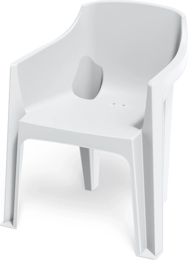 Turino Armchair White
