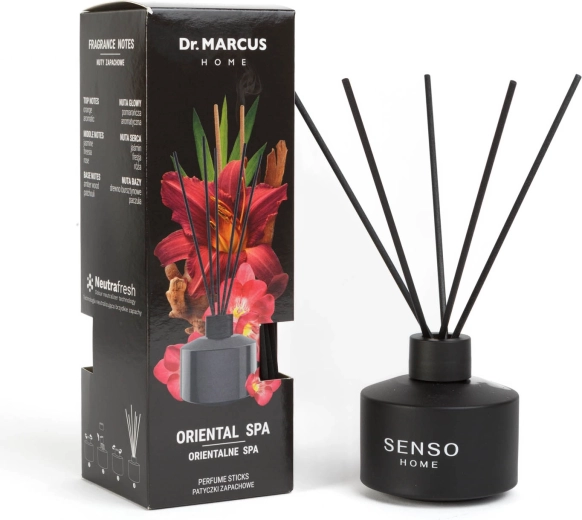 Dr. Marcus namų kvapų difuzorius su lazdelėmis Oriental Spa 100 ml