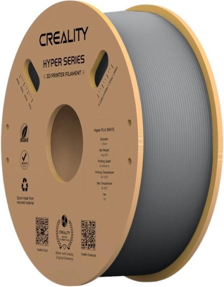 Filamentas Creality Hyper PLA pilkas 1,75 mm