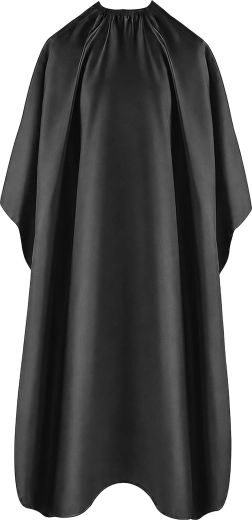 Juoda vandeniui atspari kirpėjo ir barberio pelerina 140 × 100 cm – 1 vnt.