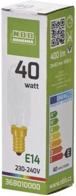 NBB cooker hood bulb E14 40 W 400 lm - 1 piece