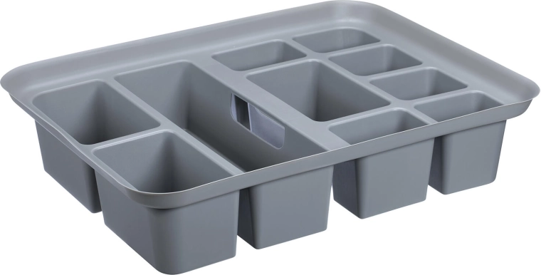 Organizer PROBOX, 35.4 × 10.5 × 46.4 cm, grey