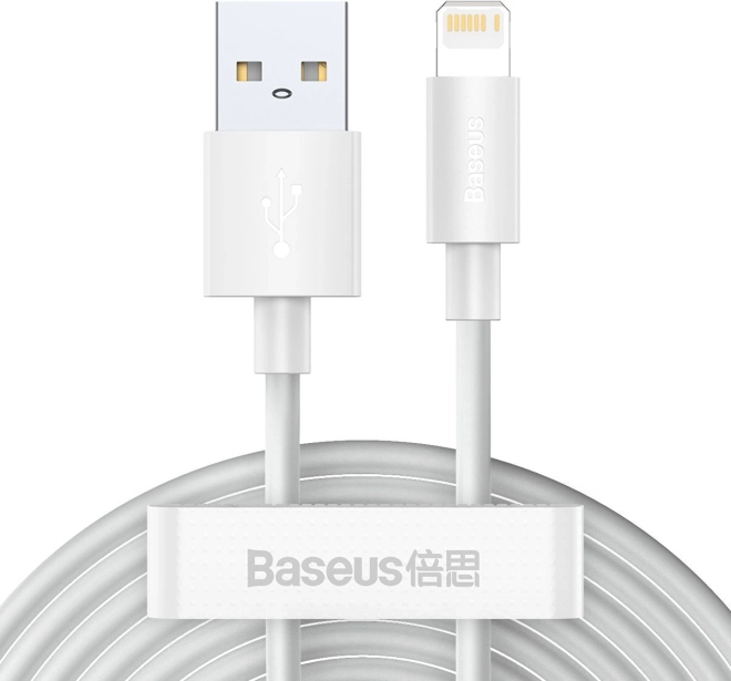 Set of USB to Lightning Data Cables Baseus Simple Wisdom