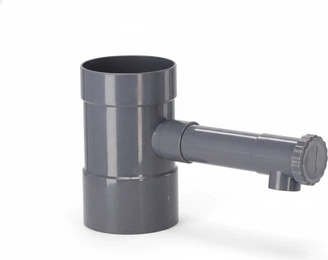 Pilkas lietaus vandens surinkėjas 100 mm