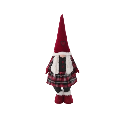 Christmas gnome 78 cm red - 1 pc