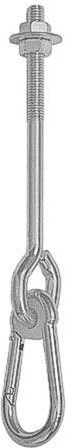 Sūpynių kablys M12 × 110 mm, keliamoji galia 70 kg