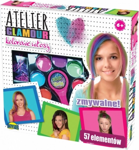 Cosmetic Set Atelier Glamour Colored Hair