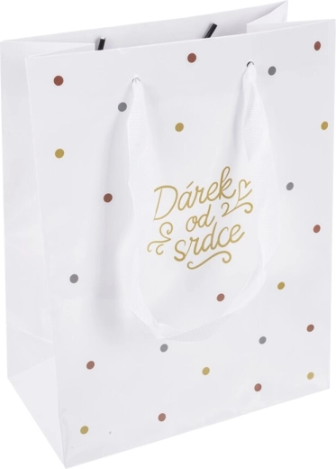 Gift paper bag “A gift from…” 18 × 10 × 23 cm