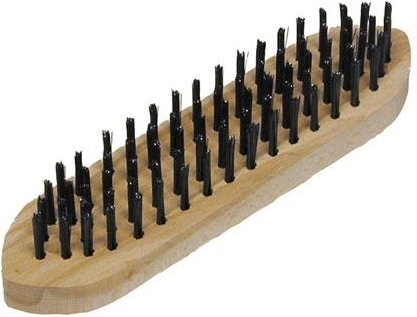 Hand Wire Brush boat shape with wooden handle