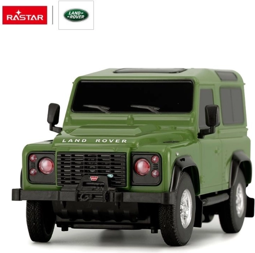 Rastar Land Rover Defender RC car 1:24 green - 1 piece