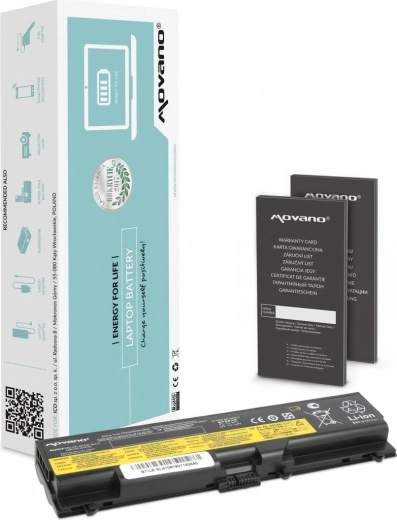 Movano baterija, skirta Lenovo ThinkPad T410/T420/T510 4400 mAh (48 Wh)